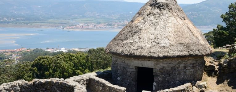 Prehistoric reconstructed house