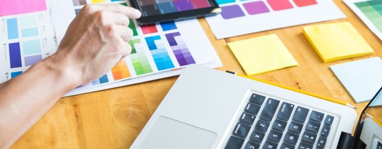 Professional Creative Architect Choosing Color