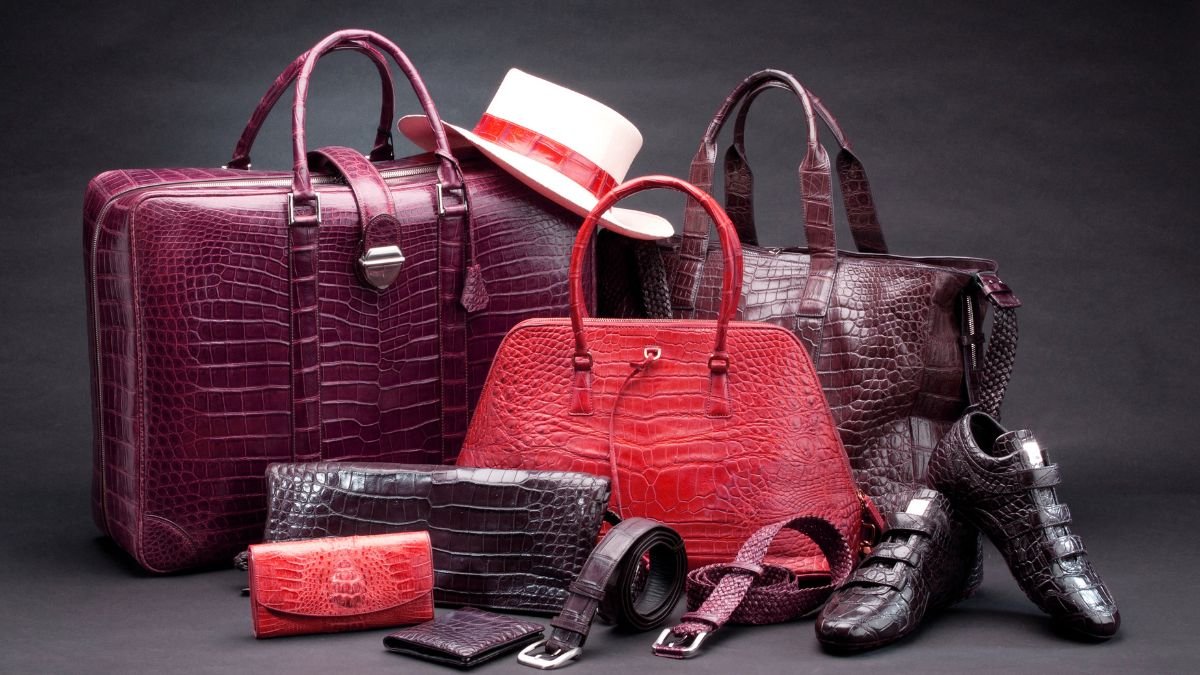 crocodile leather products