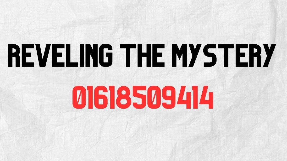 reveling the Mystery 01618509414