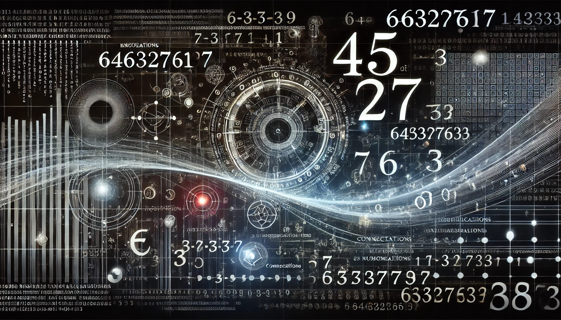 A wide-format image depicting the mysterious number 6463276197 in a digital, cryptic aesthetic. The design features flowing numbers and codes, with subtle elements representing telecommunications, encryption, and mathematical patterns. The dark, futuristic background is adorned with glowing lines, abstract forms, and symbols, creating an atmosphere of intrigue and enigma.