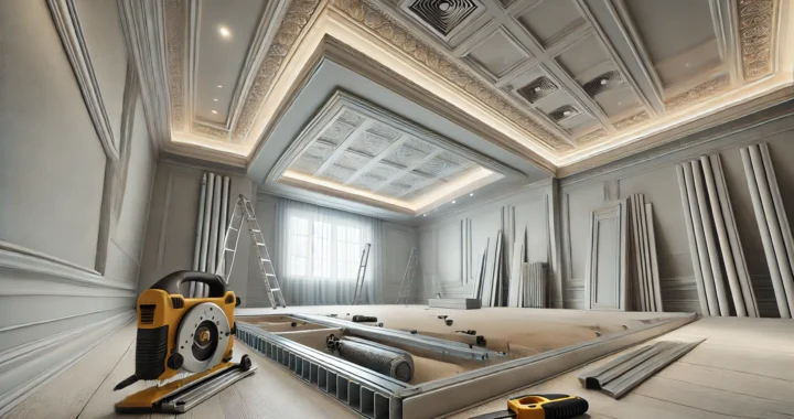 What is Drywall Crown Soffit Ceiling: A Comprehensive Guide in 2024