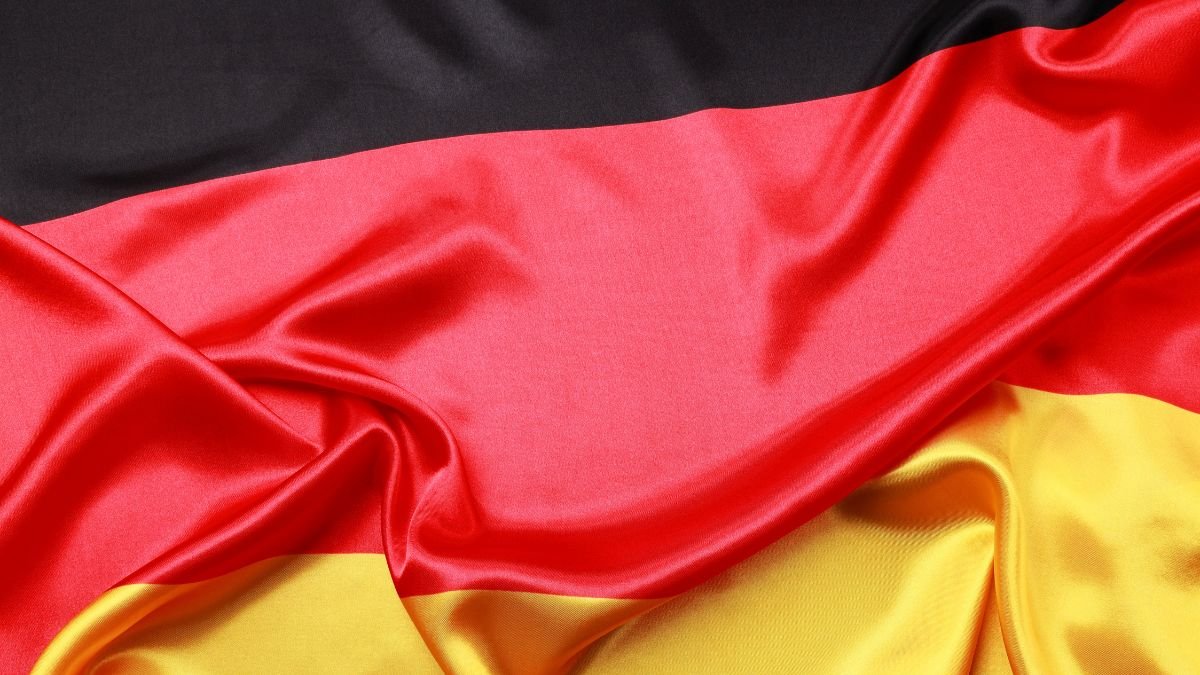 An image of German flag concept used for 1555 Portrait Servais Germany